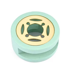 왁스 인감 스탬프 세트 왁스 비드 스틱 히터 냄비 용광로 왁스 인감 녹는 숟가락 히터 나무 손잡이와 공예