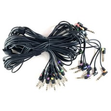야마하 DTXPRO 및 DTXPROX 드럼 세트용 실버라인 12 케이블 스네이크 하네스 키트 교체, 야마하 DTXPRO 및 DTXPROX 드럼 세트용 실버