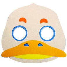 동물 가면 펠트 3000 오리가면 만들기재료, 5개