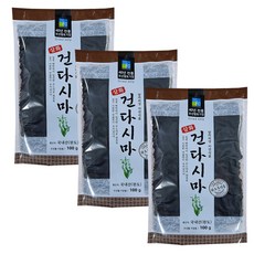 [삼화해조류]완도산 건다시마 100g 특산품 A등급원초 진한국물 무공해, 1개