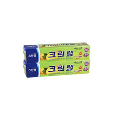 크린랲 위생랩 22cm x 20m, 2개