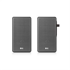 브리츠 2채널 USB 파워 데스크 스피커, BZ-MS2000, 그레이