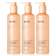 비알티씨 안티폴루션 앤 풀메이크업 클렌징 오일, 3개, 300ml
