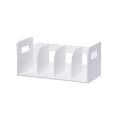 쿨그레이) 마이룸 4단 책꽂이 쿨그레이(485x210x220mm