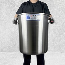 킹센스 통판 304 위생용기 스텐 육수통 20호 (77.5L), 1개