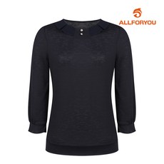 [올포유] 여성 넥장식 포인트 블라우스형 티셔츠 ALTRL3311-915_G