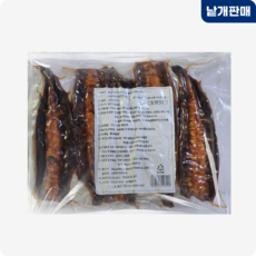 다인 한뼘 민물장어 양념구이 5미 250g(중국산) 한마리장어 장어덮밥 초밥 민물장어 네타, 1개, 250g