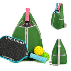 運動女包 防水斜挎匹剋球拍包 單肩戶外運動球拍包, O9, 1個