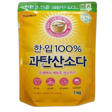 (주)엘지생활건강 한입 100% 과탄산소다, 1개, 1정, 1kg