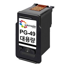 캐논 PG-49 CL-59 XL 재생잉크 E3190 E3195 E489 E409 E4290 E3390 E3391 E3490 E3491 E4290 E4590, 1. PG-49XL/검정대용량재생, 1개