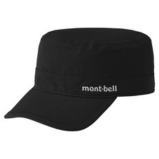 mont-bell STRETCH O.D. 工作帽, 黑(BK),L, 1個