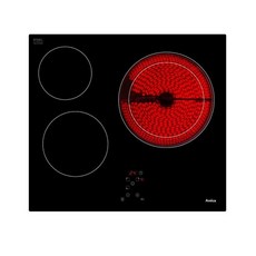愛琴海廚房 Amica 波蘭製造 APV-6310 三口電陶爐 自動燉煮模式 電子計時器 9段火力, 1個
