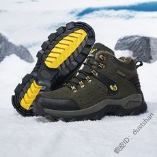 推薦爆款雪地靴大碼戶外高幫登山鞋秋冬新款加厚保暖雪地靴時尚休閒戶外旅行