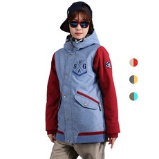 슈가포인트 여성 보드복/스키복 중간두께 패딩 자켓 고어텍스기능 Judith J