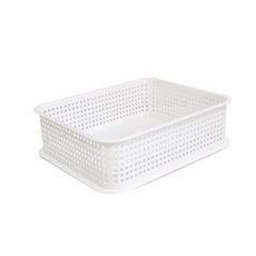 멀티바스켓 3호 화이트, 단품, 1개