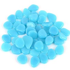 플하 플라스틱 어항 자갈 50P 어항플라스틱자갈, 핑크, 핑크, 50개