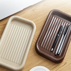 담빛샵 정리트레이 데스크소품, 베이지