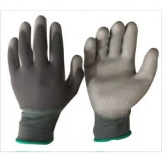 PU 팜피드 손바닥코팅 장갑 M, 50개, 그레이