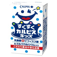 엘비 스쿠스쿠 칼피스 키즈 125ml(24개입×3 케이스) 72개