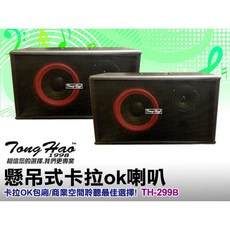 TongHao 6.5吋重低音懸吊式喇叭 開店裝潢/診所/火鍋店/咖啡店/家庭KTV, Black, TH-299