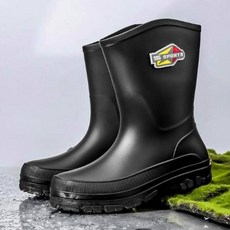 SSS SPORTS 防水雨鞋 中筒雨靴 男女防滑耐磨工作鞋