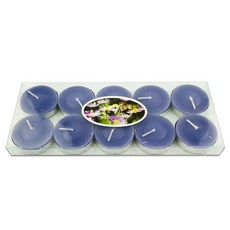 香氛茶蠟燭 派對婚慶裝飾小蠟燭, 1個, 紫色 (紫雛菊),缺色時隨機出貨
