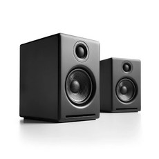 美國品牌 Audioengine A2+ 主動式立體聲藍牙書架喇叭 公司貨, 黑色