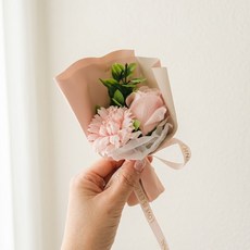 아르앤 메모리얼 추모꽃 납골당 미니꽃다발, 따뜻한기억 핑크, 1개 따뜻한기억 핑크, 1개
