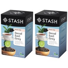 stash 스태쉬 디카페인 얼 그레이 18티백 2개, 33g, 18개입, 1개