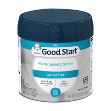 거버 굿스타트 식물성 단백질 무유당 유전자변형 없음 아기분유 분말 120oz(567g) 3팩 사용연령 0-12개월, 567g, 3개