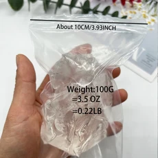 100G 7 색 젤리 왁스 DIY 수제 향기로운 양초 만들기 용품 재료 다채로운 반죽 Le 투명 원시 크리스탈, 01 transparent