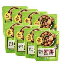 풀무원 메추리알 유정란 장조림, 170g, 8개