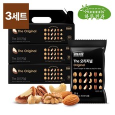 [하루견과]THE감성시장하루견과오리지널20입세트X3세트/선물세트 하루견과 견과류 간식, 20g, 3개