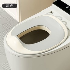 大號兒童馬桶坐便圈嬰兒小孩坐便器寶寶男女家用舒適坐便椅, 灰色【升級TPE軟墊】