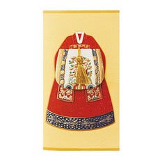 전통 혼례복 여자 FB215-4, 종이, 상세설명 참조