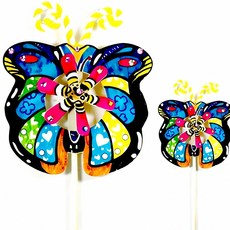 무늬 나비 바람개비 만들기 종이 손 창문 아이 동영상 장식 색종이 소품 인테리어 활용, 본상품