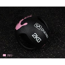 웨이트볼 월볼 메디신볼 운동 헬스 중량 고무볼, 2KG