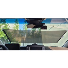 부착식 롤업 롤스크린 블라인드 햇빛 가리개 미니 창문 50x125