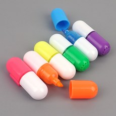 6P 미니 형광펜 마킹펜 오피스용품