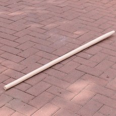 무술 연습봉 소림 긴스틱 찌르기 자기방어 훈련 무기도구, 1개, 화이트애쉬 뾰족 손잡이 삽 1.2m