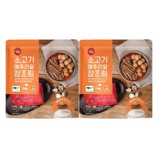 정원 소고기 메추리알 장조림, 2개, 400g