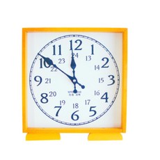 초등학교 과학실 벽면부착용 큰 모형 시계 유아장난감 연장반 시계놀이 저학년, 1개