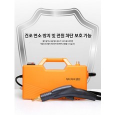 고압스팀청소기 유선 습식 분사기 고온 고압 다기능 스팀 청소기 가정용, B_옐로우 2800w 고온고압 스팀+스위치, 단일 모델