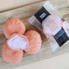 전주 딸기자생크림 치즈떡(개별포장) 40g, 1개
