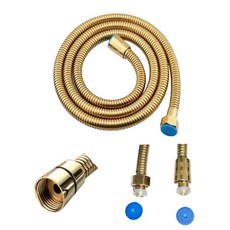 고급 금색 골드 샤워기 샤워 호스 줄 1.5미터 C, 150cm