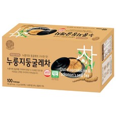 우리차 누룽지 둥굴레차, 1.5g, 1개입, 100개