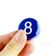 고마음추천샵 숫자자석, 초록