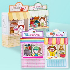 미술샘 DIY 우리동네 가게 꾸미기, 1.장난감 가게, 합포장, 1개