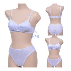 미즈누아 항균항취 쟈가드 주니어 노와이어 A컵 2단계 브라팬티세트 학생브라 여자중학생속옷 청소년브래지어 청소년브라