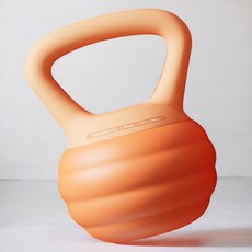 자시민 홈트 전신운동 층간소음 걱정없는 케틀벨, 1개, 2.5kg, 허니 오렌지